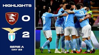 Highlights | Salernitana-Lazio 0-2