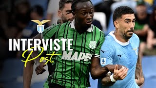 LE INTERVISTE A MISTER IANNI E MARUSIC 🗣️? | SASSUOLO-LAZIO 1-0
