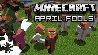 Minecraft: APRIL FOOLS VILLAGER INVASION SNAPSHOT