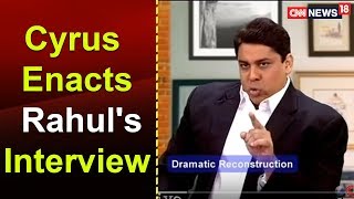 TWTW: Cyrus enacts Rahul's interview to a TV news channel