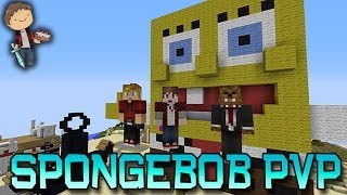 Minecraft: SpongeBob! Bikini Bottom PVP Mini-Game w/Mitch & Friends!