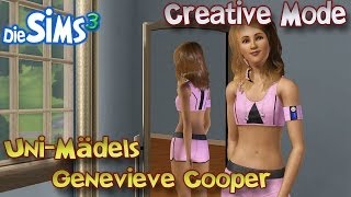 Die Sims 3 Creative Mode - Wildes Studentenleben Umstyling: Genevieve Cooper