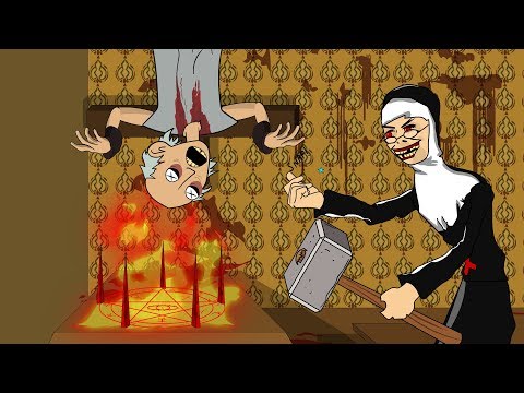 EVIL NUN THE HORROR GAME ANIMATION #2 : GRANNY Vs Scary Evil Nun