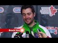 Draw 12 Media Scrum - 2013 Tim Hortons Brier