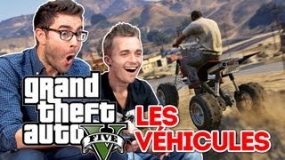 GTA V - Les véhicules ! (Tank, avion, sous-marin, moto, quad...)