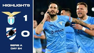 Highlights | Lazio-Sampdoria 1-0