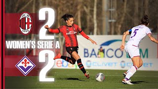 The Rossonere come away with a good draw | AC Milan 2-2 Fiorentina | Women's Serie A