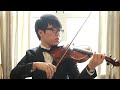 Adele - Skyfall - Jun Sung Ahn Violin Cover