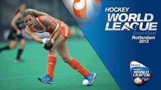 Netherlands vs New Zealand Women's Hockey World League Rotterdam Semi-Final [20/6/13]