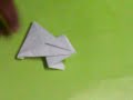 3 - Paper Made Frog : Quick Origami
