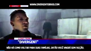 DIVERGENTE - Eric e os iniciandos.