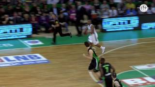 Basketball - France - ProA : incredible 3pts J.R Reynolds