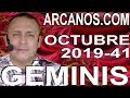 Video Horscopo Semanal GMINIS  del 6 al 12 Octubre 2019 (Semana 2019-41) (Lectura del Tarot)