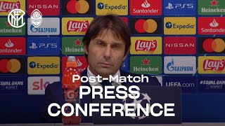 INTER 0-0 SHAKHTAR | ANTONIO CONTE POST-MATCH PRESS CONFERENCE: "There’s a lot of regret" [SUB ENG]