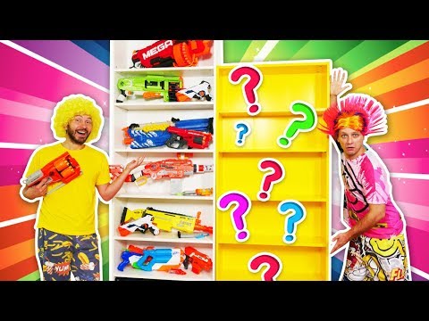 Where is my Nerf Blaster? Funny Videos with Toy Guns - Nerf Gun Games with Nerf Rival
