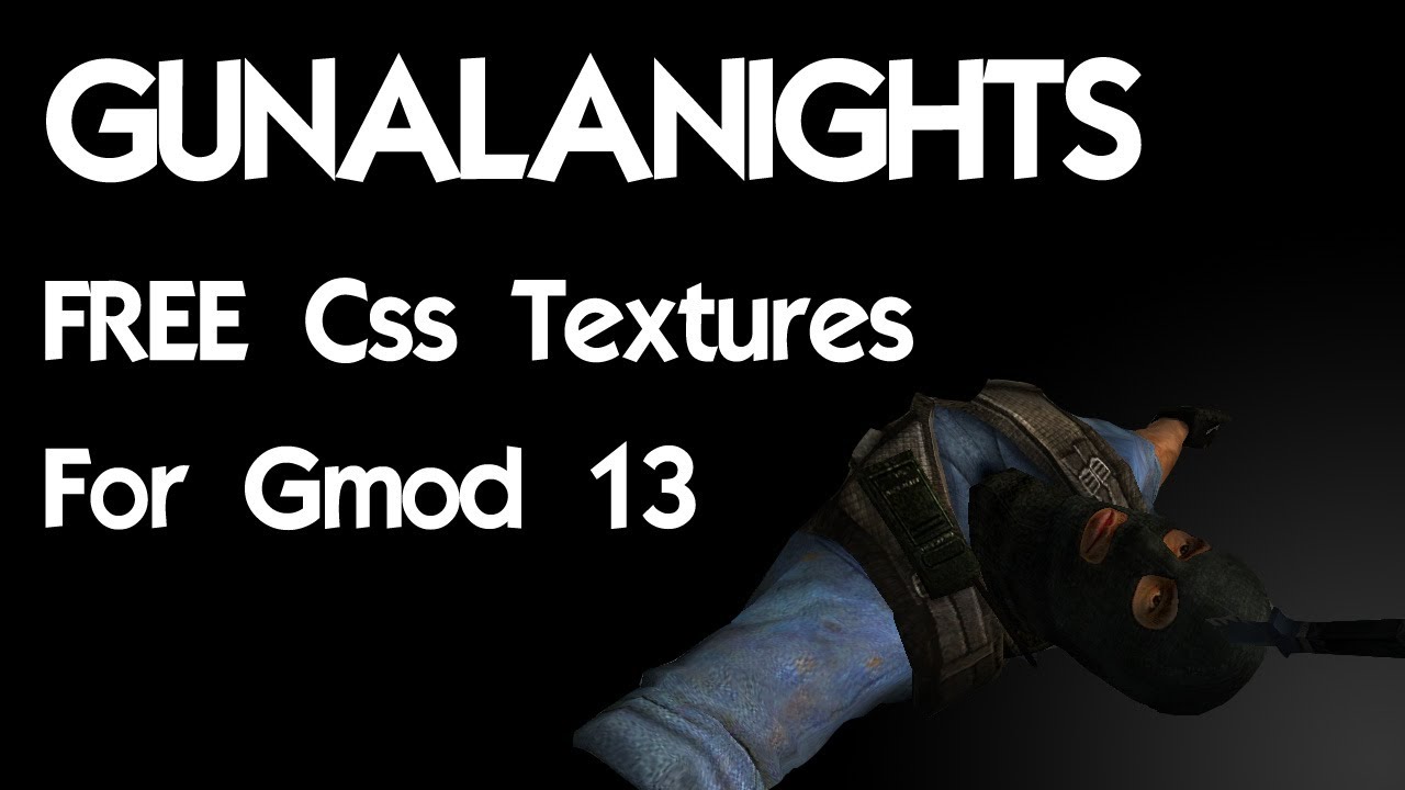 how to install cs source textures for gmod