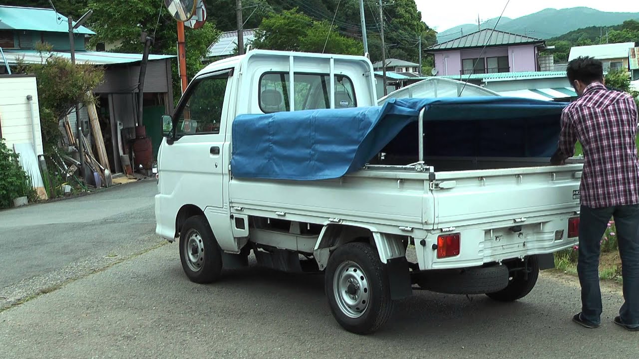 HIGOOD 軽トラック幌 幌シート 軽トラック 192x137x120cm 幌シートのみ