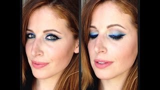 Makeup Tutorial Trucco Eyeliner BLU Ombre'