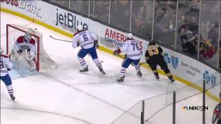 Lucic gives Emelin a poke, Marchand gives 'CPR' to Subban 3/24/14