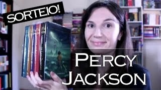 Então, eu li Percy Jackson + SORTEIO