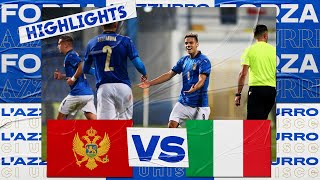 Highlights: Montenegro-Italia 1-1 - Under 21 (25 marzo 2022)