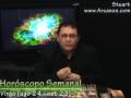 Video Horscopo Semanal VIRGO  del 19 al 25 Octubre 2008 (Semana 2008-43) (Lectura del Tarot)