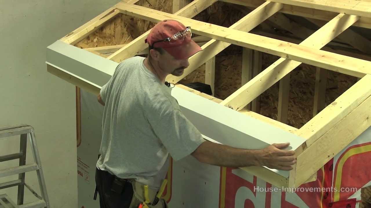 How To Build A Shed - Part 4 Installing Sheet Metal Roof - YouTube