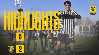 HIGHLIGHTS: JUVENTUS U19 5-2 FROSINONE. CAMPIONATO PRIMAVERA 1