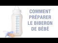 Comment préparer le biberon de bébé ?