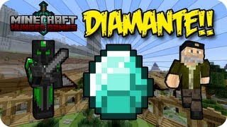 DIAMANTE!! - MINECRAFT - Juegos del hambre con Willy (Parte 2)