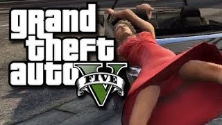 GTA 5 Online Standing Cars and Airport Fun!  (GTA 5 Online Funny Moments!)