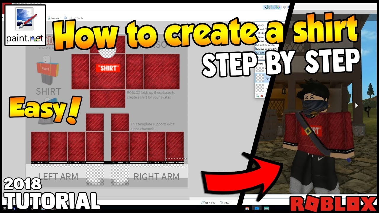 How To Make Your Own Shirt On Roblox 2019