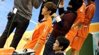 140113 아육대 요섭. B팀 우승!! 달려나가는 요소푸♥