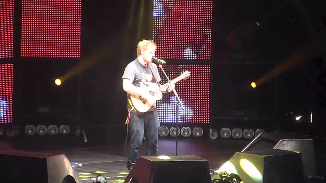 Ed Sheeran- Gold Rush at MSG - YouTube