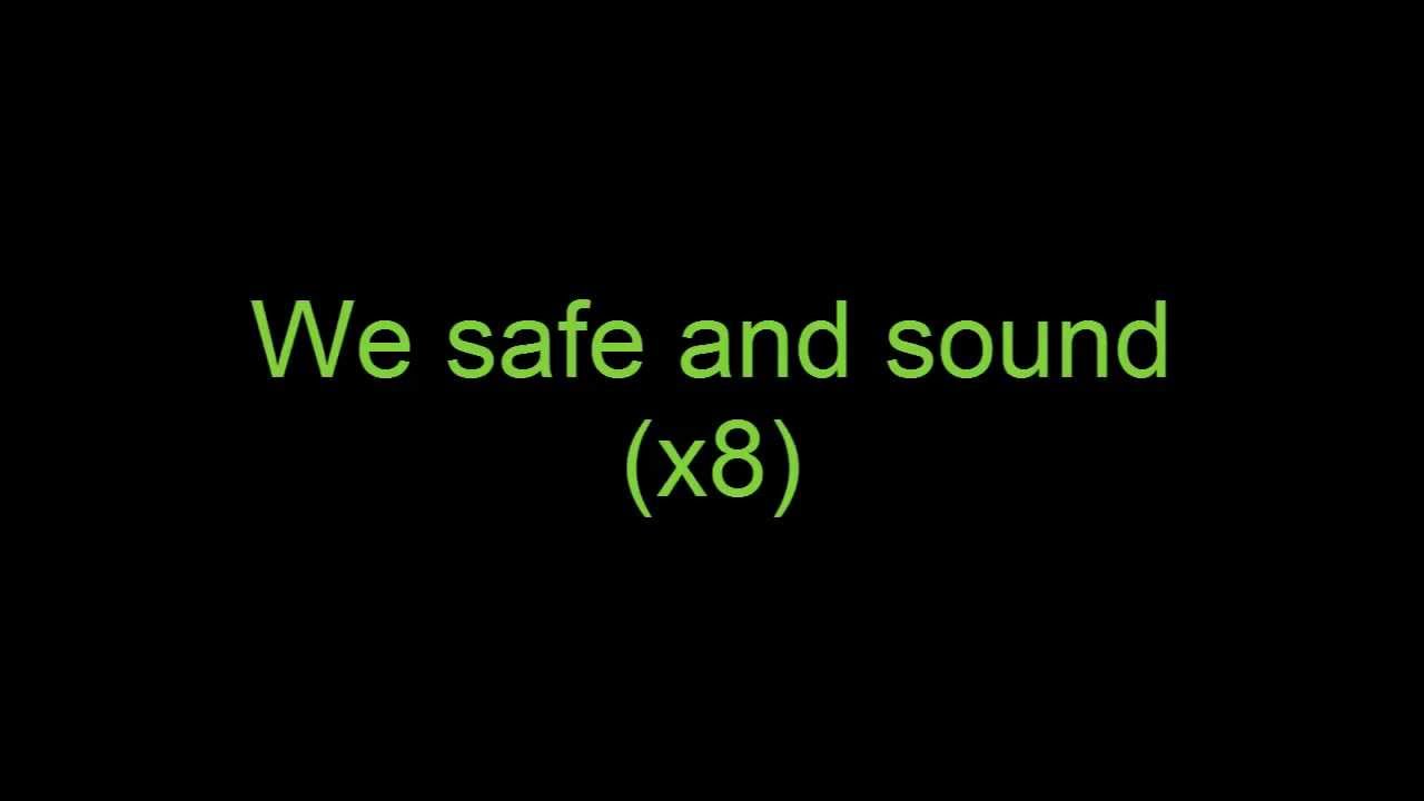 safe and sound lyrics