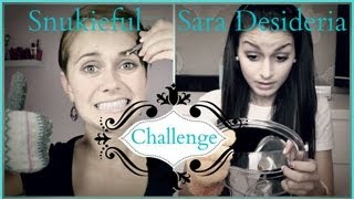 NO MIRROR MAKE UP CHALLENGE mal anders!  | mit Snu