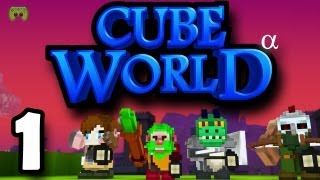 CUBE WORLD # 1 - Das Voxelabenteuer beginnt «» Let's Play Together Cube World | HD