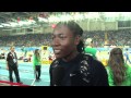 Istanbul 2012 Mixed Zone: Brittney Reese USA