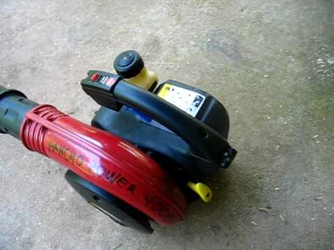 Homelite Vac Attack Leaf Blower Repair - YouTube