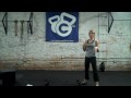 Delaine Ross, RKC TL demonstrates How to Perform the Kettlebell Swing