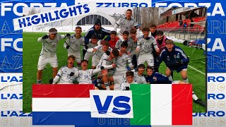 Highlights: Paesi Bassi-Italia 0-2  | Campionato Europeo UEFA Under 17 | Elite Round