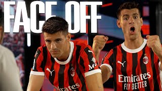 Face-off: Álvaro Morata. Getting to know our new 7️⃣ | #DNACMilan