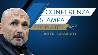 INTER-SASSUOLO | Luciano Spalletti in conferenza stampa LIVE