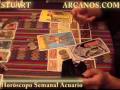 Video Horóscopo Semanal ACUARIO  del 6 al 12 Diciembre 2009 (Semana 2009-50) (Lectura del Tarot)