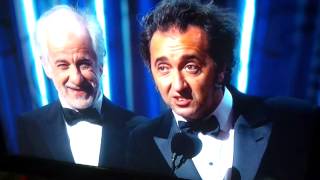 La Grande Bellezza vince l'Oscar!!