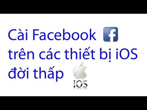 Cài Facebook trên iPhone , iPad chạy iOS 4,iOS 5,iOS 6.1.3