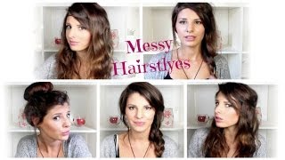 Messy Hairstyles by MissUnimpeachable03