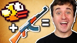 Flappy Bird com ARMAS! - Flappy Guns (ipad)