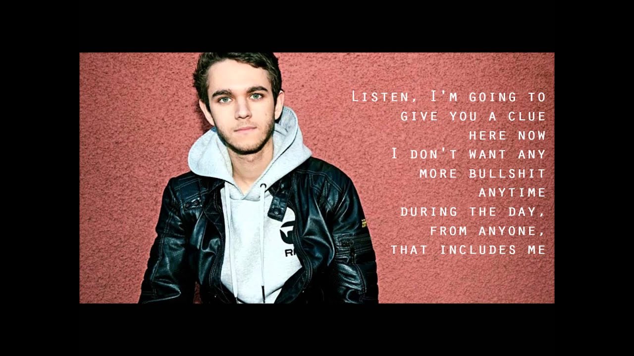 ZEDD - Slam The Door (Lyrics on screen HD) - YouTube