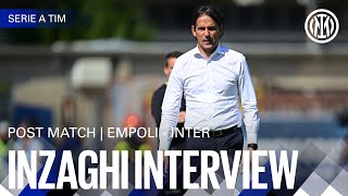 EMPOLI 0-1 INTER | INZAGHI INTERVIEW 🎙️⚫🔵??